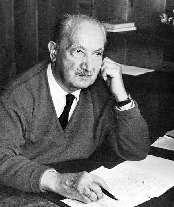 Martin Heidegger Primo piano
